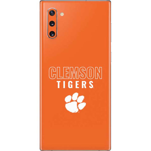 Clemson University Tigers Logo Galaxy Note 10 Skin